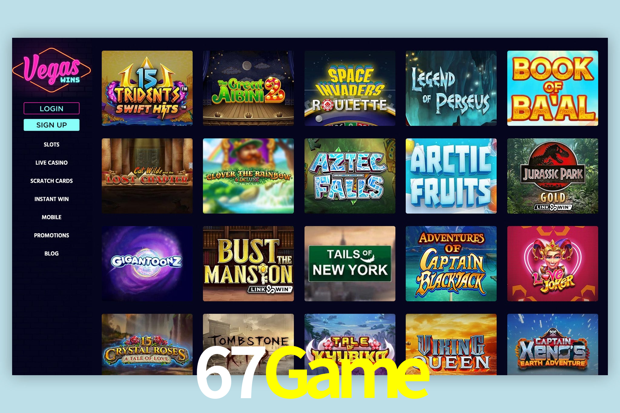 67Game - Promoções Oficiais Do Jogo -67Game.Com